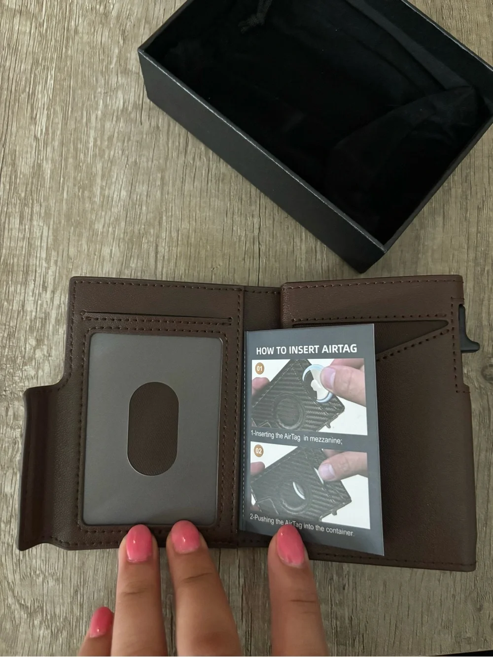 MIYOZI AirTag Wallet